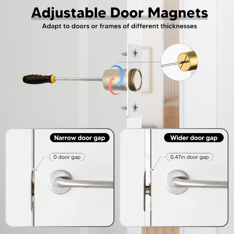 2PCS Invisible Magnetic Door C - Furniture Hardware Fitting ulasan dan harga