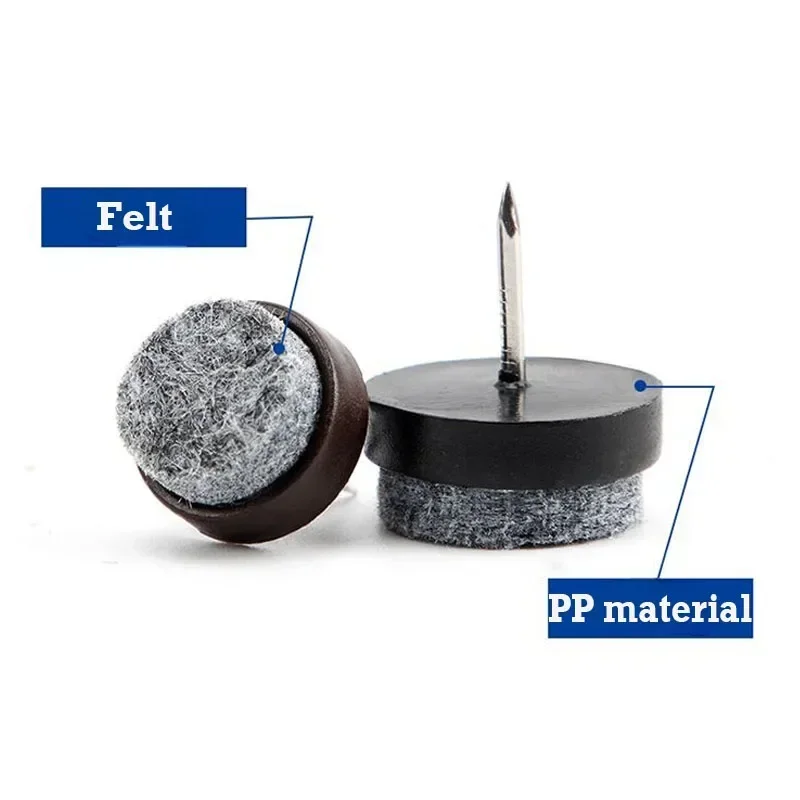 30pcs 14-28mm Plastic Felt Nai - Furniture Hardware Nails ulasan dan harga