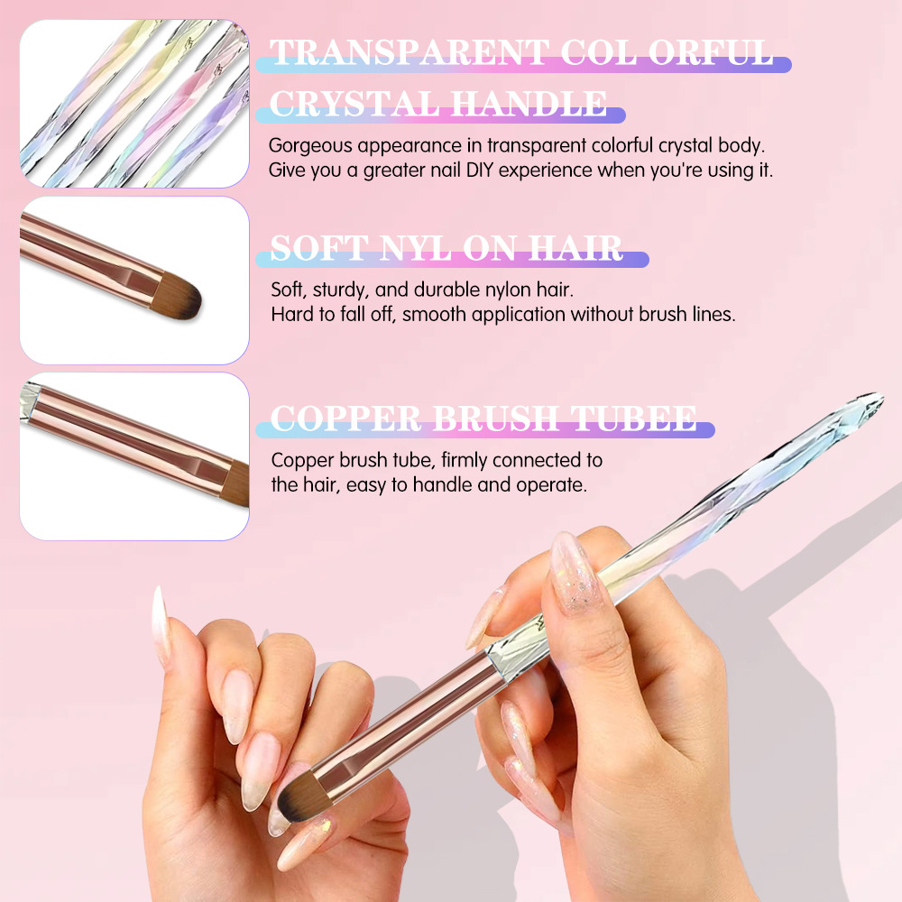 Nail Brush for Nail Art Design - Furniture Hardware Nails ulasan dan harga