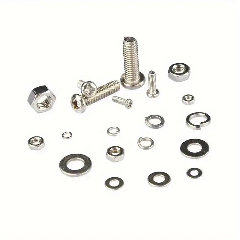 320PCS Hex Nuts & Bolts Set M2 - Furniture Hardware Kit ulasan dan harga