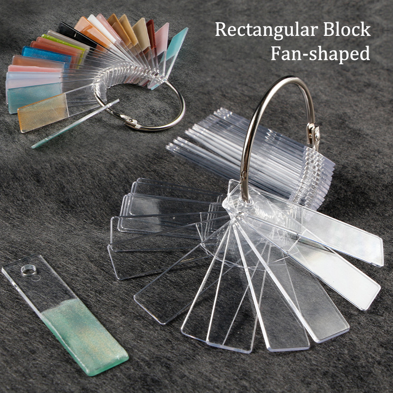 Rectangular Fake Nail Art Swat - Furniture Hardware Nails ulasan dan harga
