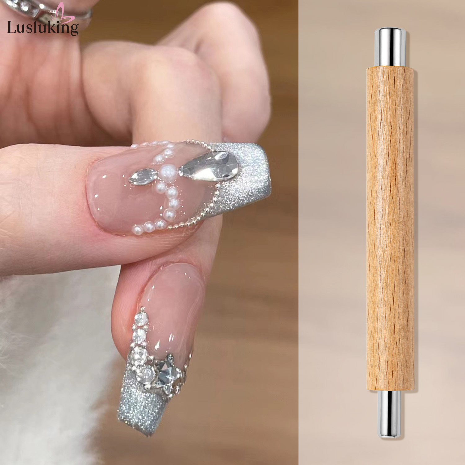 1pc Nail Art Nail Magnetic Sti - Furniture Hardware Nails ulasan dan harga