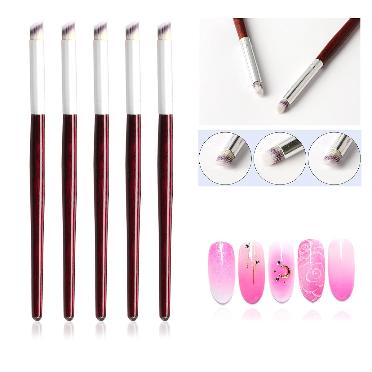 1/2/3/5PCS Wooden Handle Nail  - Furniture Hardware Nails ulasan dan harga