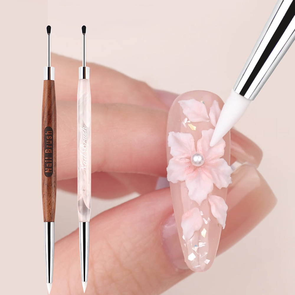 Silicone Nail Art Carving Pen  - Furniture Hardware Nails ulasan dan harga