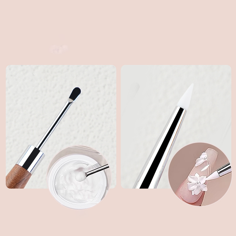 Silicone Nail Art Carving Pen  - Furniture Hardware Nails ulasan dan harga