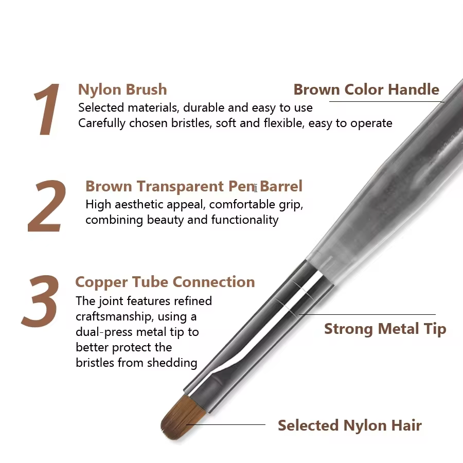 9Pcs Nail Brush Liner DIY Pain - Furniture Hardware Nails ulasan dan harga