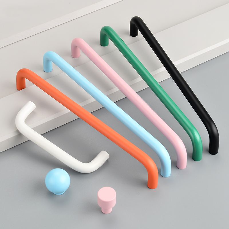 U Type Colorful Kitchen Cabine - Furniture Hardware China ulasan dan harga