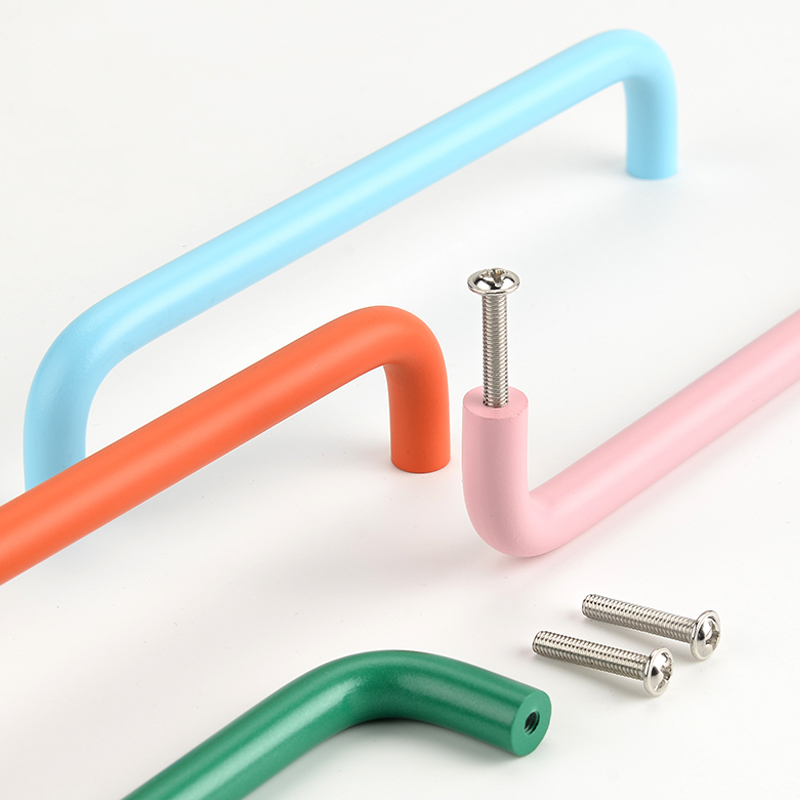U Type Colorful Kitchen Cabine - Furniture Hardware China ulasan dan harga