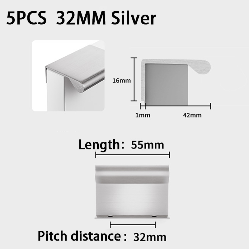 5PCS Side-mounted Handle Alumi - Furniture Hardware China ulasan dan harga