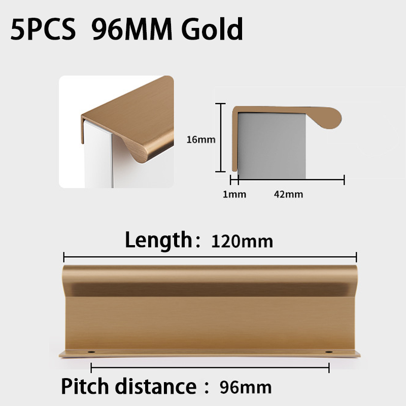 5PCS Side-mounted Handle Alumi - Furniture Hardware China ulasan dan harga