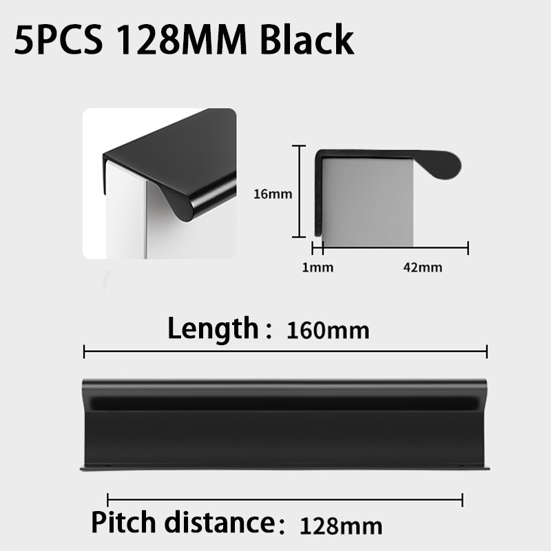 5PCS Side-mounted Handle Alumi - Furniture Hardware China ulasan dan harga