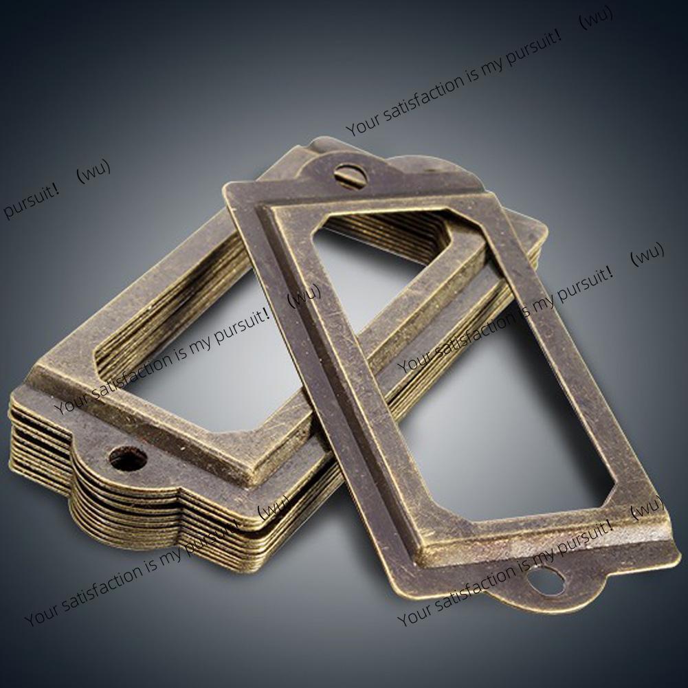 12Pcs antique brass metal labe - Furniture Hardware Business ulasan dan harga