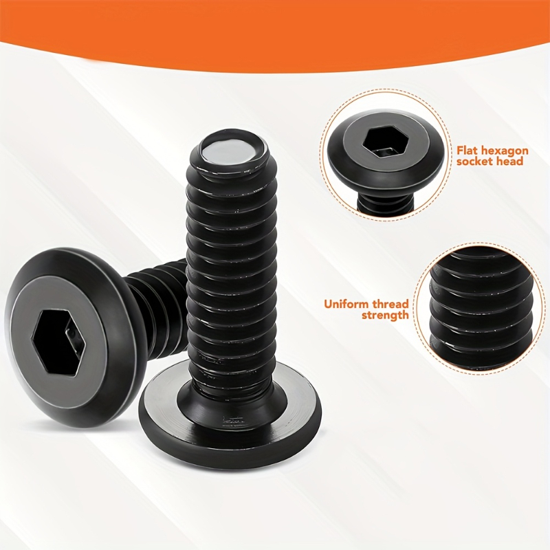 10PCS Threaded Inserts Nut Com - Furniture Hardware Kit ulasan dan harga