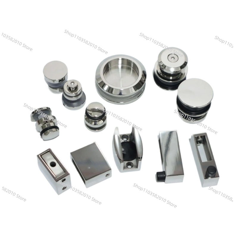 Stainless Steel Shower Glass S - Furniture Hardware Fitting ulasan dan harga