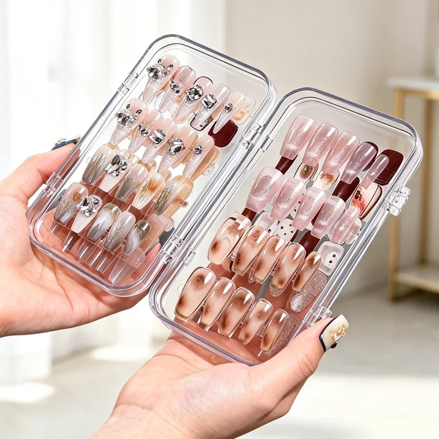 Clear Foldable Press On Nail S - Furniture Hardware Nails ulasan dan harga