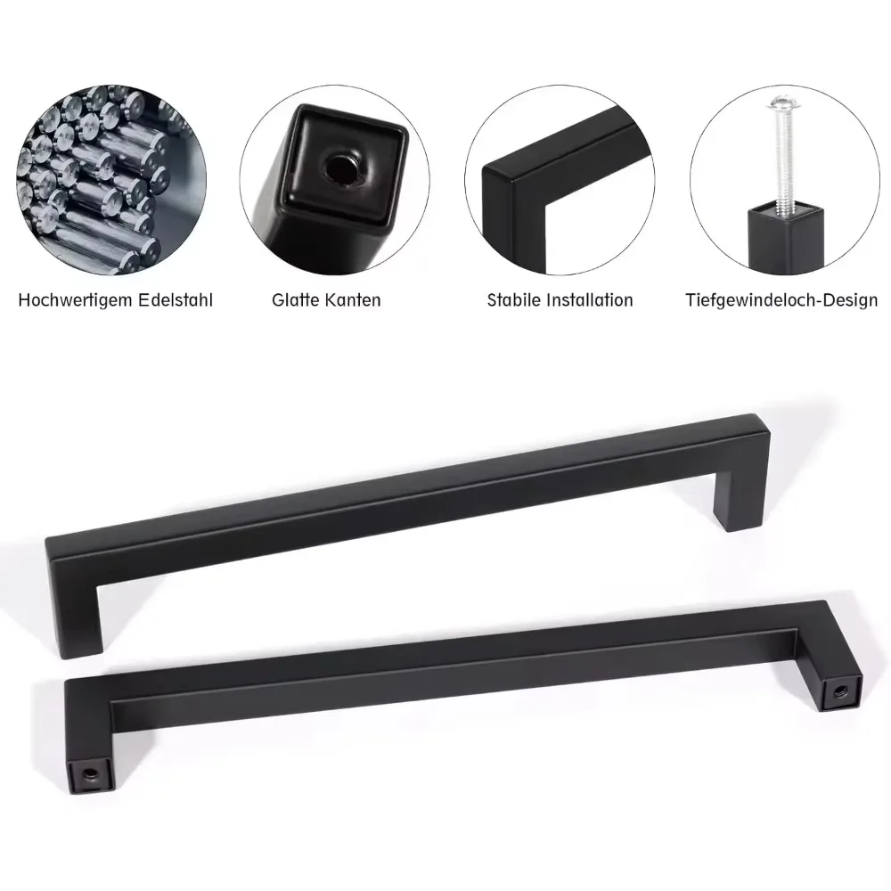 6/18pcs Stainless Steel Square - Furniture Hardware China ulasan dan harga