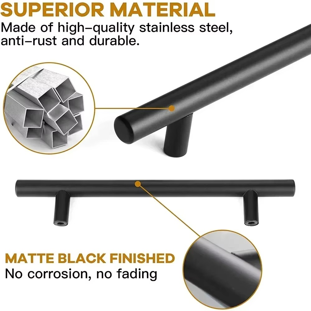 20 PCS Cabinet Pulls Matte Bla - Furniture Hardware China ulasan dan harga