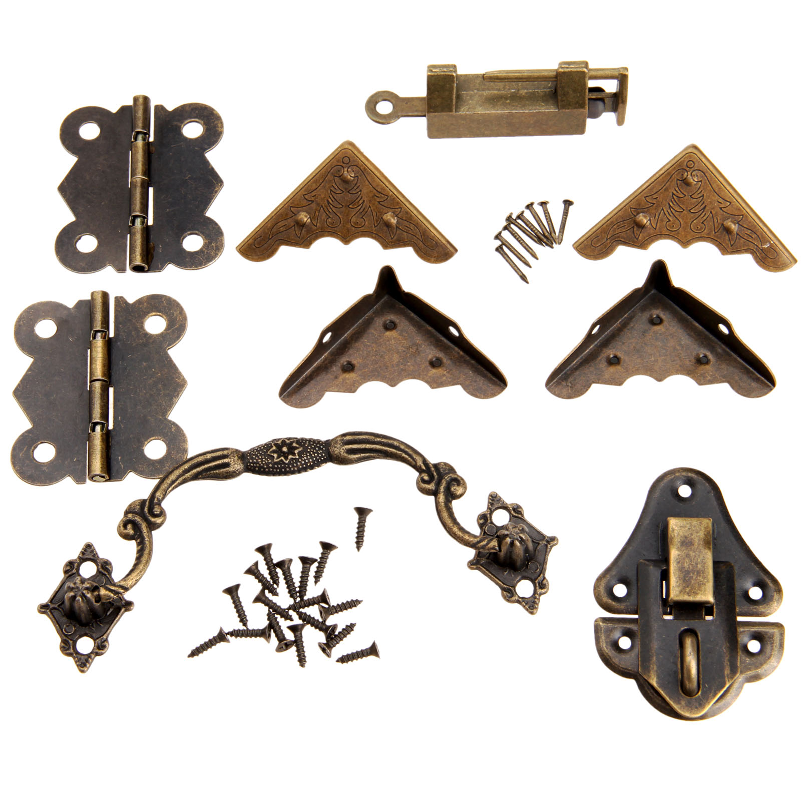 9Pcs/set Furniture Fittings Ch - Furniture Hardware Antique ulasan dan harga