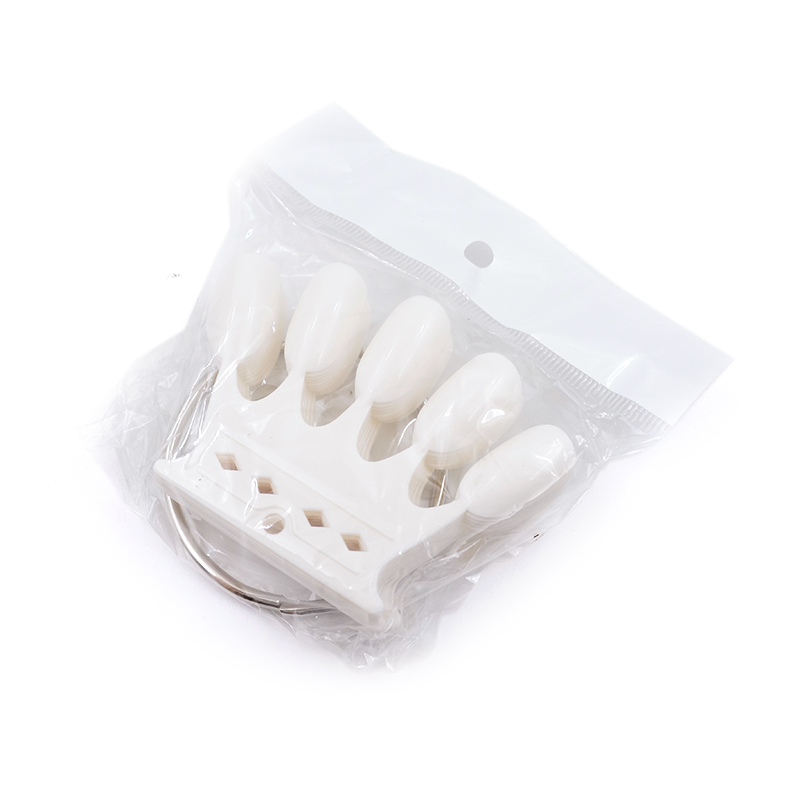 4Colors False Nail Tips Displa - Furniture Hardware Nails ulasan dan harga