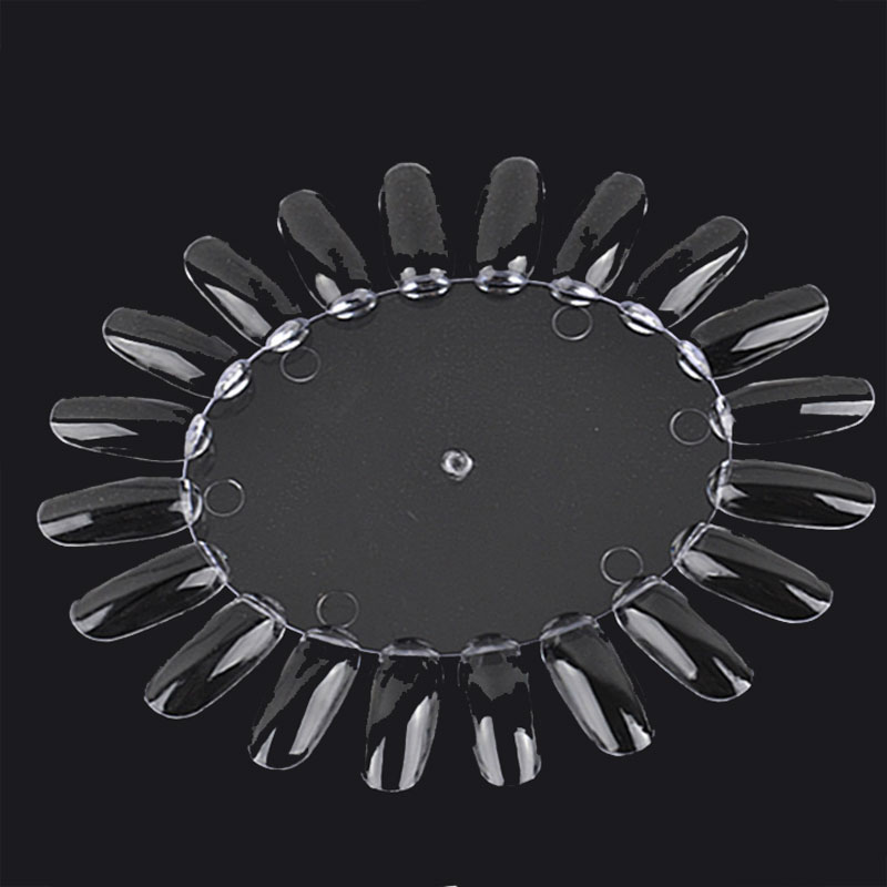 4Colors False Nail Tips Displa - Furniture Hardware Nails ulasan dan harga