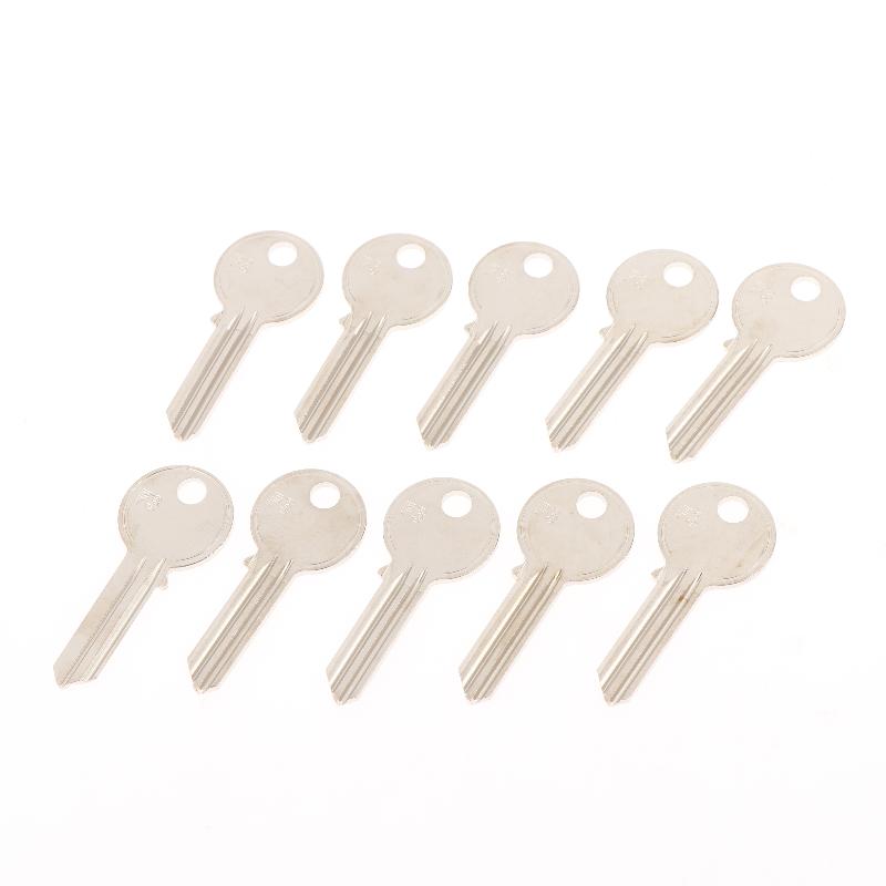 10Pcs F3 Double Slot Key Blank - Furniture Hardware Fitting ulasan dan harga